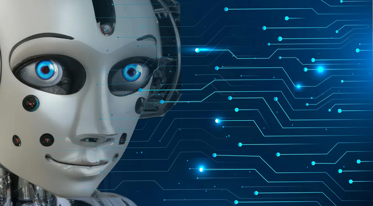 Robot Jože podjetja Vandri Robotics se pripravlja na delo za recepcijskimi pulti